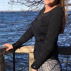 lululemon athletica Black Long Sleeve Top